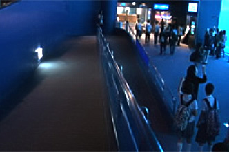 水族館内もバリアフリー
