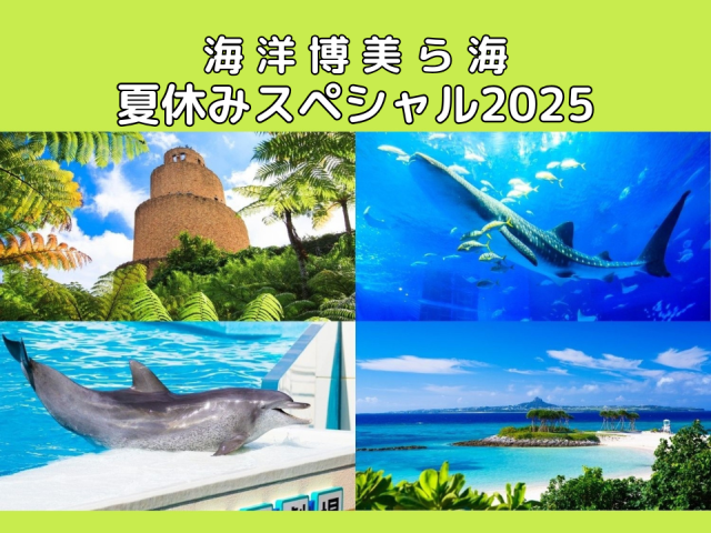 海洋博美ら海夏休みスペシャル2025の画像