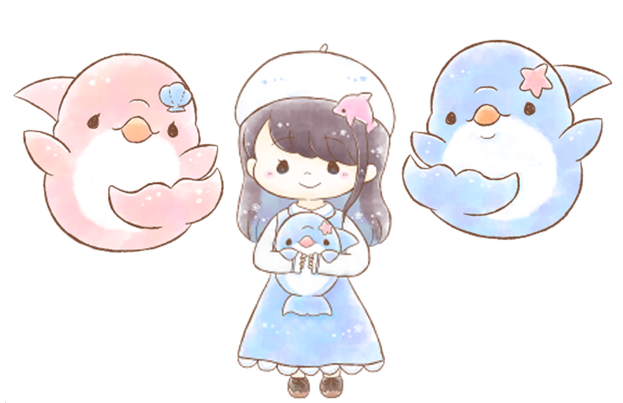 「みいるか」さんがライブペイントで描いたイラストを展示！！の画像