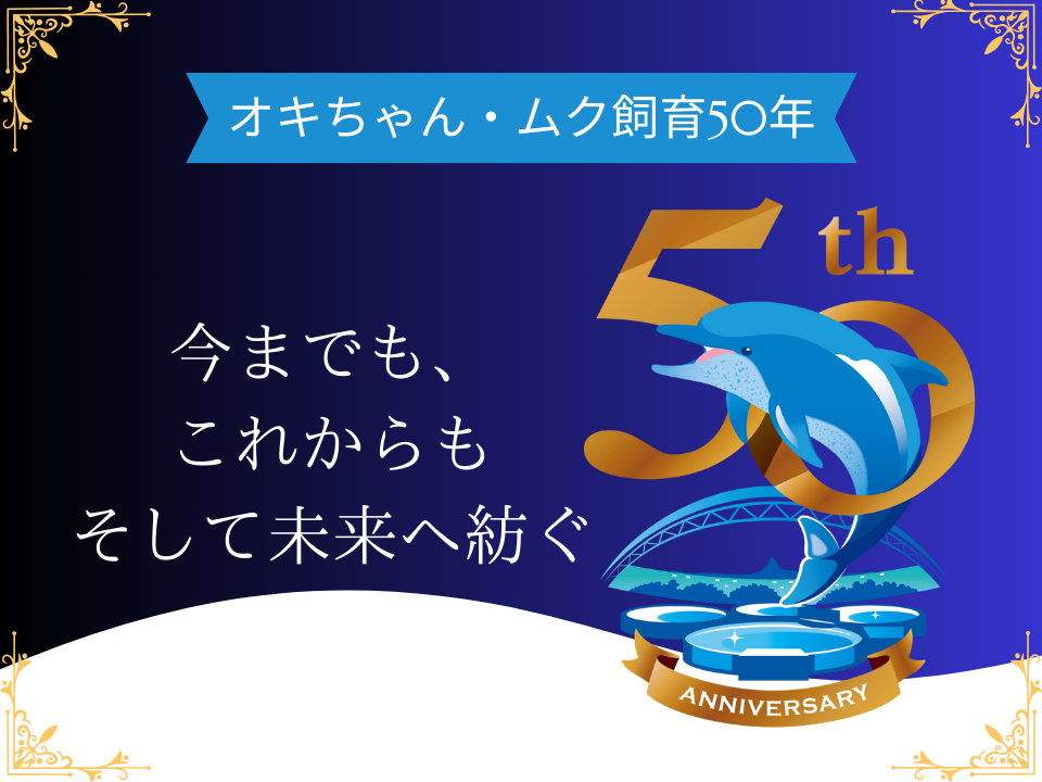 「オキちゃん」「ムク」飼育50年記念イベントを開催！～未来に繋ぐ、これまでと・これから～の画像